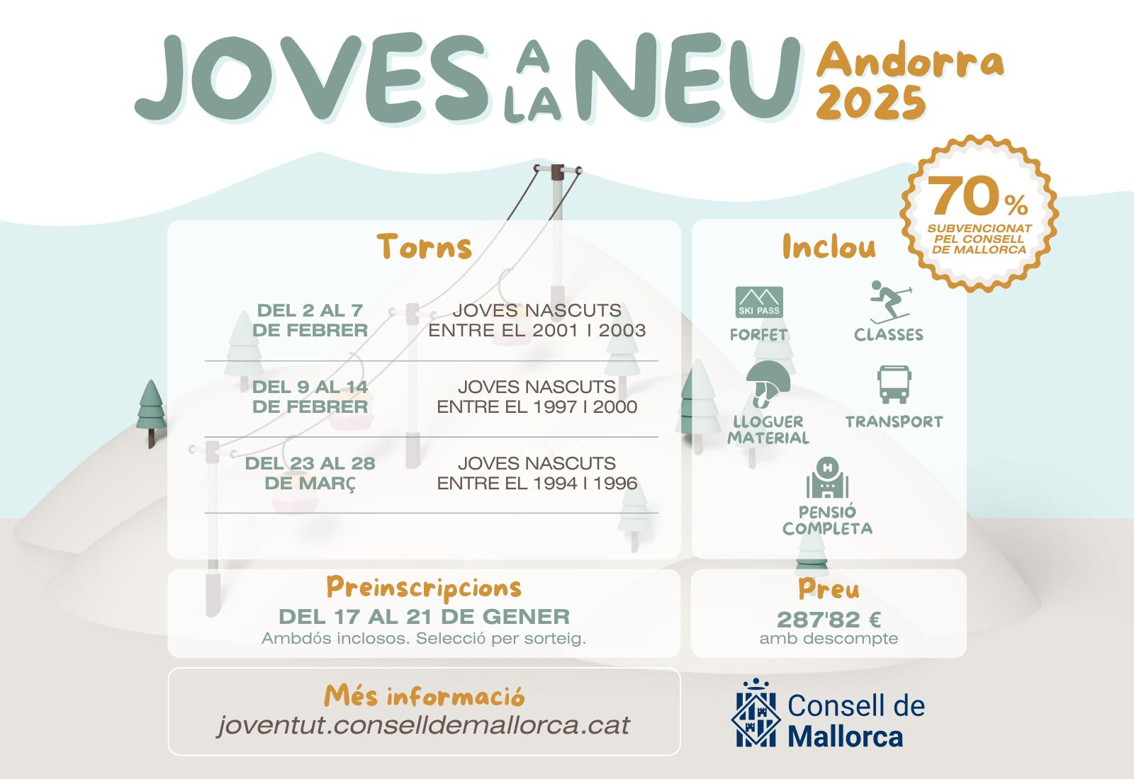 Joves a la neu 2025