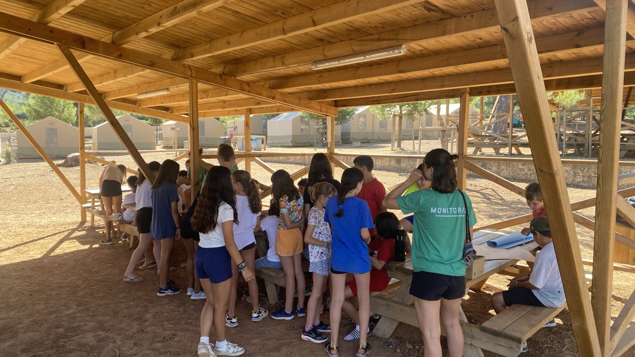 Campamentos de verano en la Victòria del Consell de Mallorca.